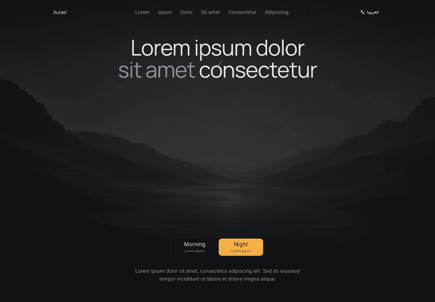 Solar energy website preview