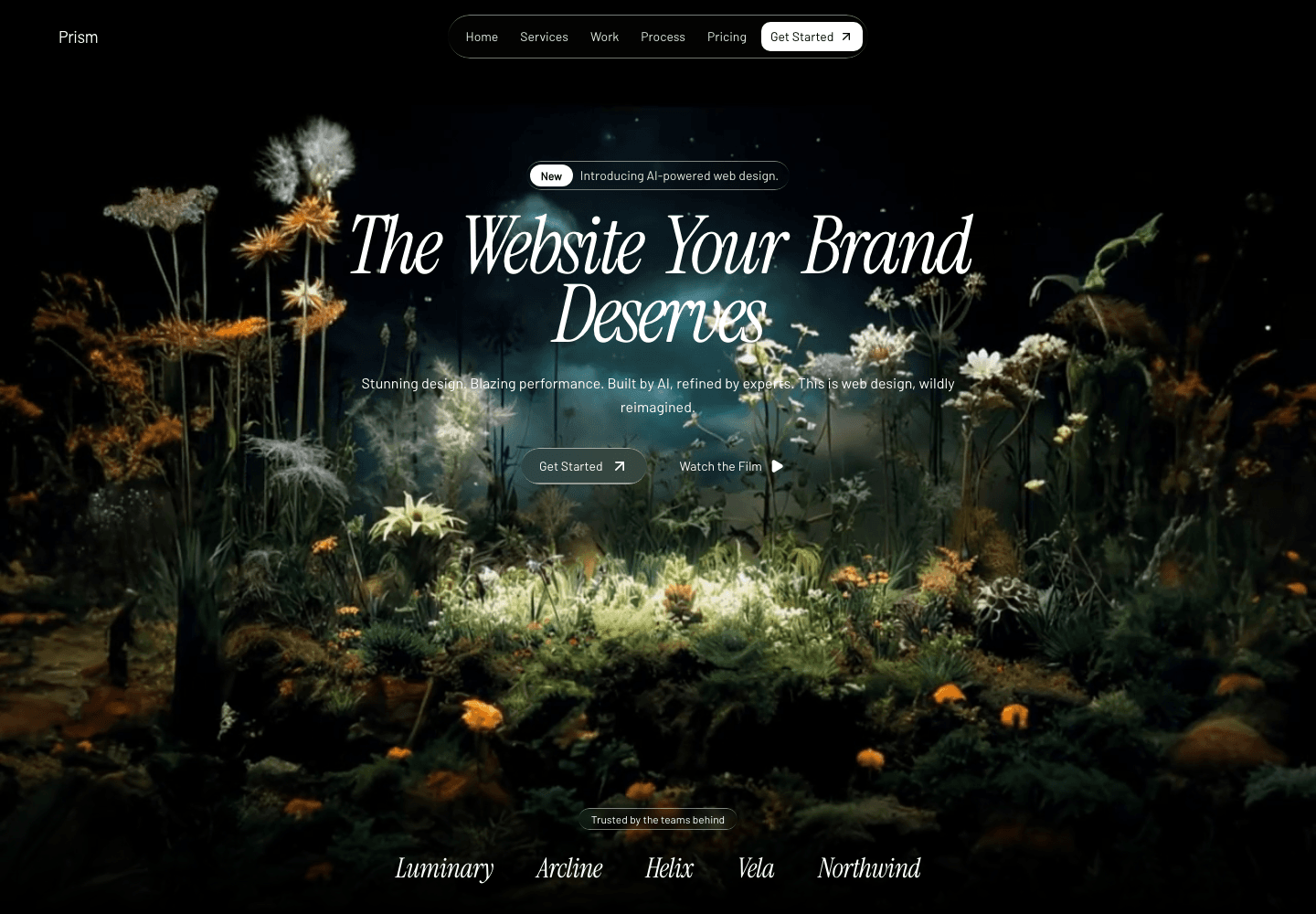 Design studio website preview
